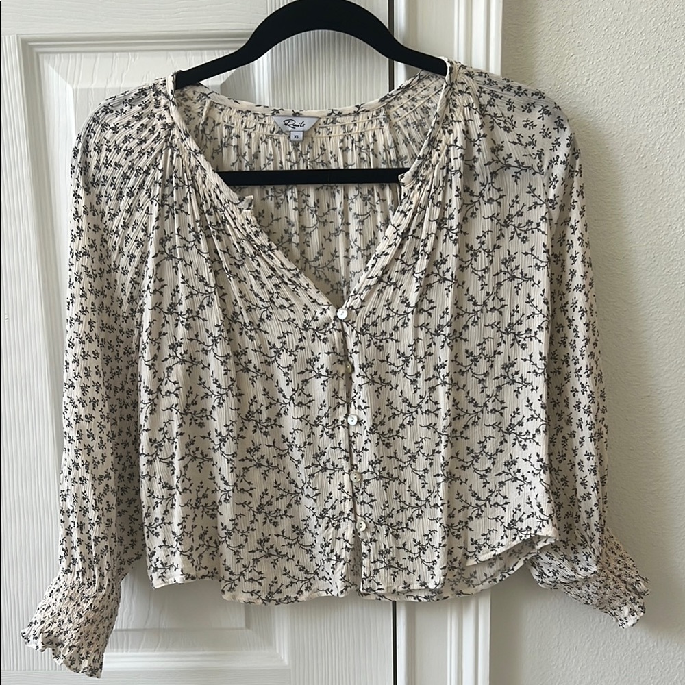 Rails Blouse Mariah Floral Print Women's Top XS